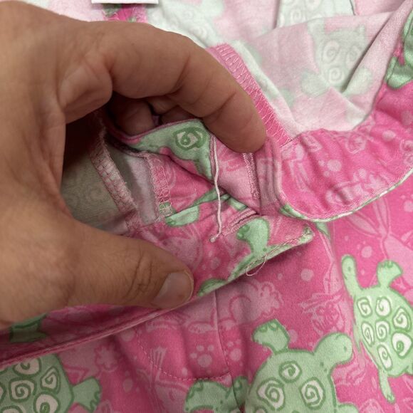 Womens Size 10 Lilly Pulitzer Vintage Cropped Sea Turtle Pants EUC - Picture 5 of 5